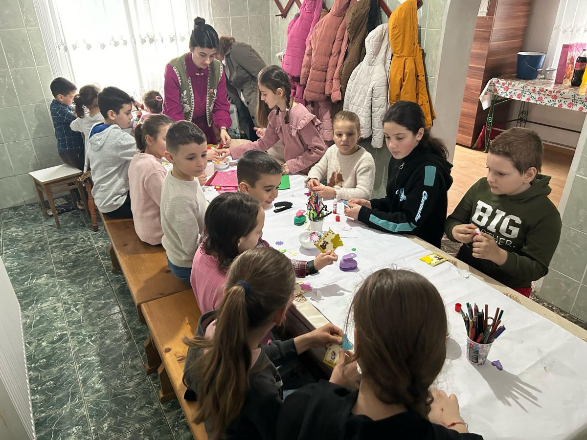Atelier de MĂRȚIȘOARE - ediția a II- a  -  Parohia "Sf. Mare Mc. Dimitrie" Chițoveni