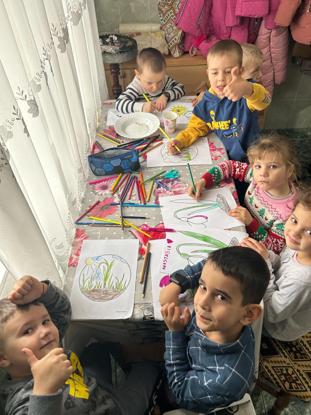 Atelier de MĂRȚIȘOARE - ediția a II- a  -  Parohia "Sf. Mare Mc. Dimitrie" Chițoveni