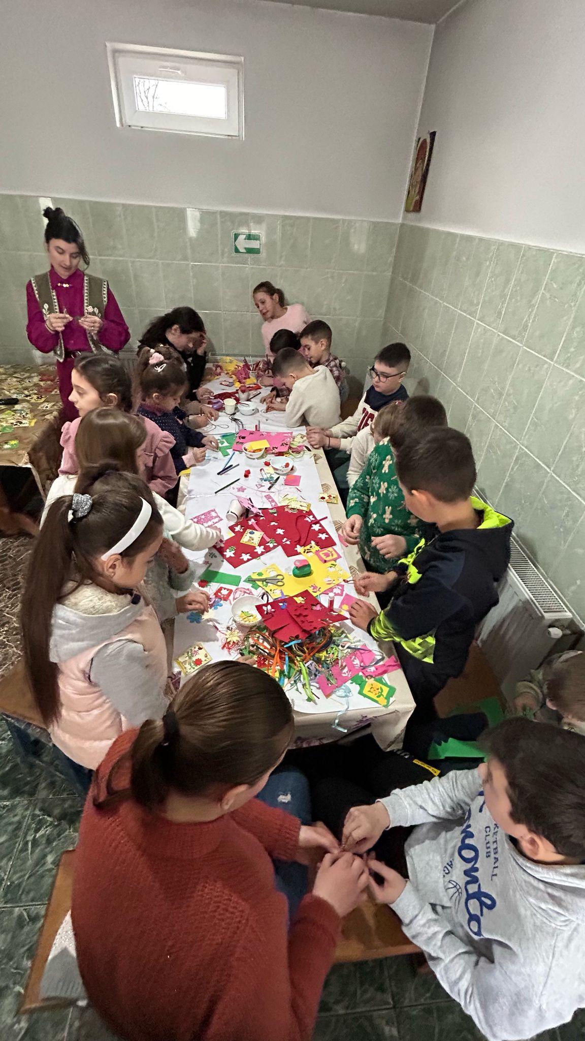 Atelier de MĂRȚIȘOARE - ediția a II- a  -  Parohia "Sf. Mare Mc. Dimitrie" Chițoveni